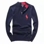 polo pulls hommes manche longue boutique mode reduction affaires rouge bleu h